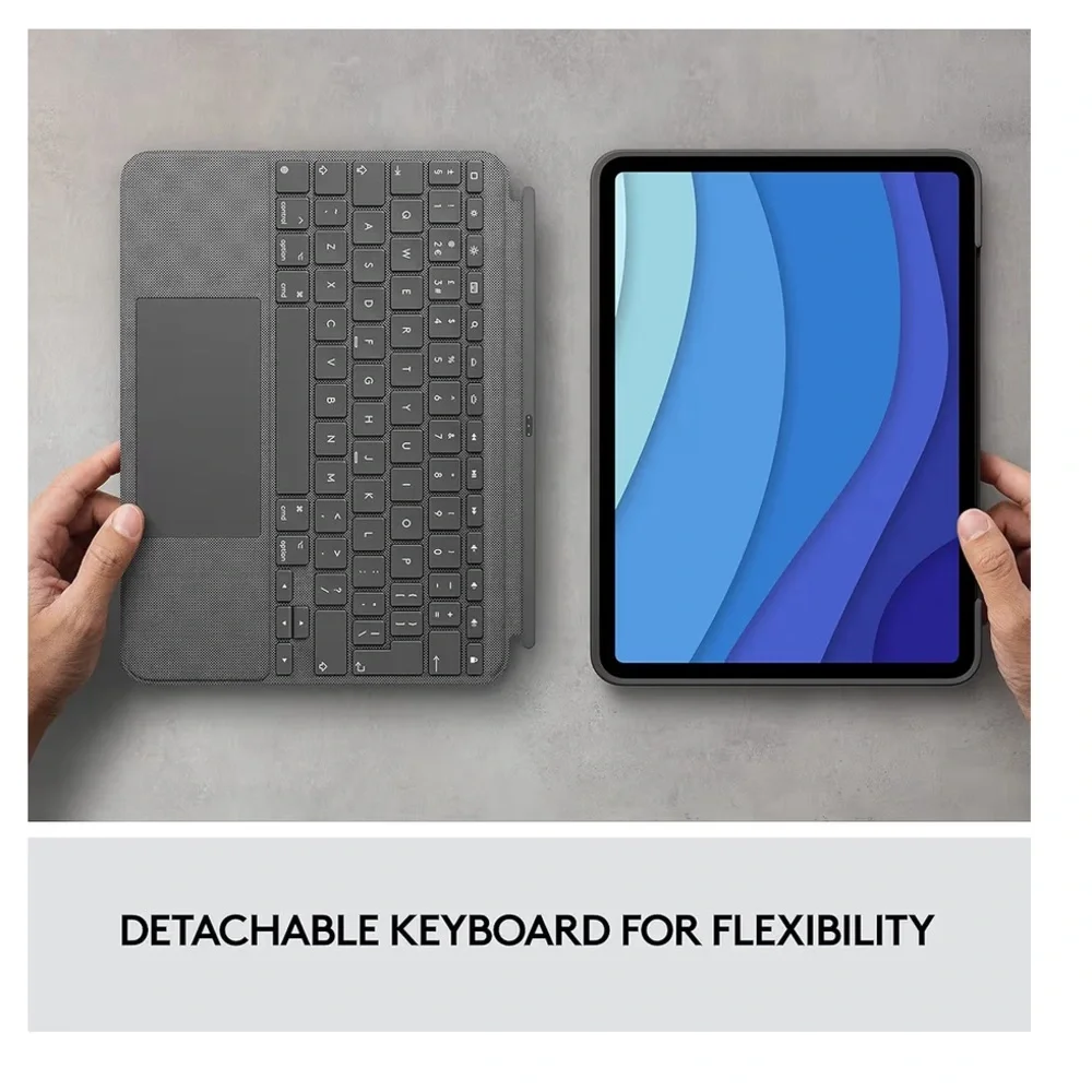 Logitech Combo Touch iPad Pro 11-inch (1st, 2nd, 3rd, 4th generation) 🧑‍💻🛜⌨️ NIB